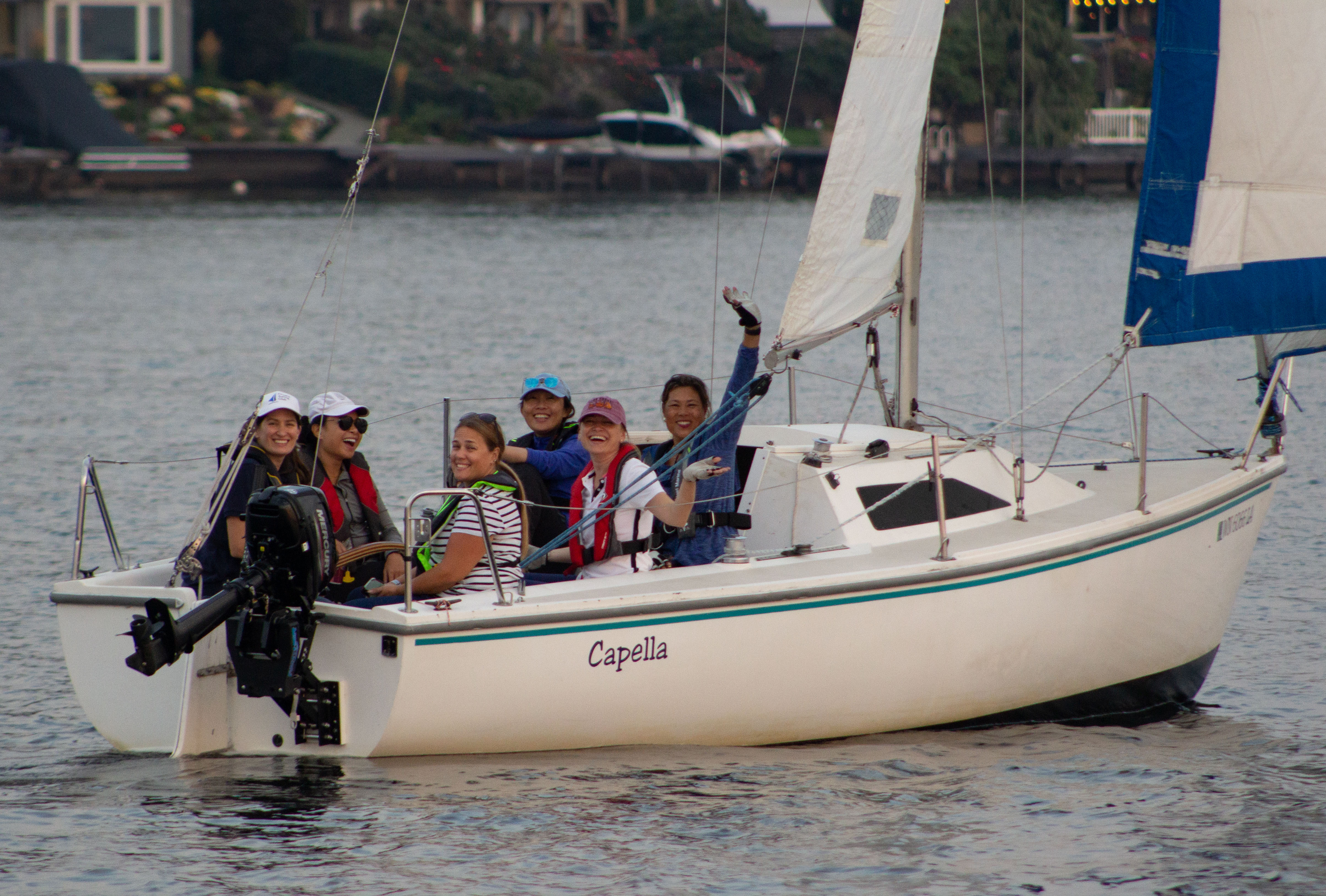 J/22 keelboat fleet (5 boats) at Carillon Point Marina